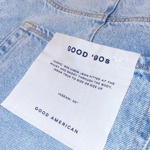 GOOD AMERICAN GOOD 90’s Jeans